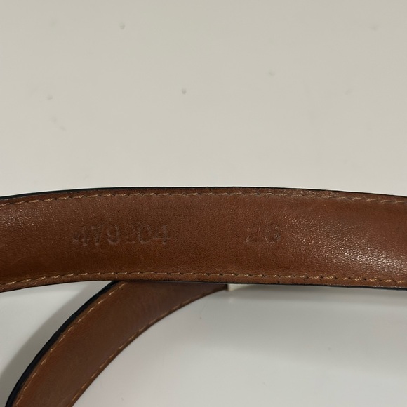 Al Beres Black Leather Belt with Silver Buckle Women’s Size 26 - Picture 11 of 14